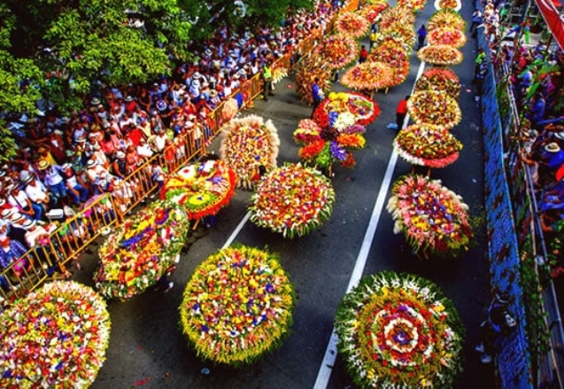 feria de flores